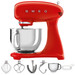 SMEG SMF03RDEU Rouge Main Image