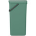 Brabantia Sort & Go 40 Litres Fir Green côté droit