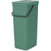 Brabantia Sort & Go 40 Litres Fir Green Main Image