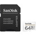 SanDisk Micro SDXC High Endurance 64 Go 100 Mo/s + Adaptateur Main Image