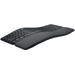 Logitech K860 Ergonomical Wireless Keyboard AZERTY left side