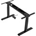 Euroseats Electric Sit-Stand Desk 120x80 Black/White right side