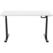 Euroseats Handslinger Zit Sta Bureau 140 x 80 Zwart/Wit Main Image