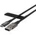 BlueBuilt Usb A naar Micro Usb Kabel Nylon Zwart 1,5m detail