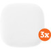 Jalo Kupu Smoke Detector White (10 years) 3-pack Main Image