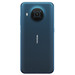 Nokia X20 128 Go Bleu + Azuri Wallet Nokia X20 / X10 Book Case Noir arrière