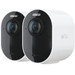 Arlo Ultra 2 Caméra de Sécurité 4K Blanc Lot de 2 avant