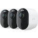 Arlo Ultra 2 Caméra de Sécurité 4K Blanc Lot de 3 avant