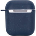 BlueBuilt Étui Compostable pour AirPods Gen 1/2 Bleu Foncé arrière