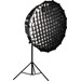 Nanlite Grid voor Parabolic Softbox 90cm linkerkant