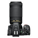 Nikon D5600 + AF-P DX 18-55mm f/3.5-5.6G VR + AF-P DX 70-300mm f/4.5-6.3G ED VR 