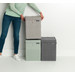 Brabantia 3 Wasboxen 35 liter - Green, Pepper Black en Grey 