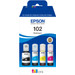 Epson 102 Ink Bottles Combo Pack Color Main Image