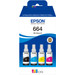 Epson 664 Ink Bottles Combo Pack Color Main Image