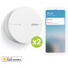 Netatmo Smart Smoke Detector (10 years) Duo Pack 