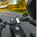 Second Chance Celly RideCase Universal Phone Mount Motorcycle Clamp Handlebar product in use