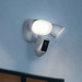 Ring Floodlight Cam Wired Pro White 3-Pack product in use