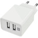 XtremeMac Chargeur avec 2 Ports USB-A 12 W Blanc avant