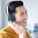 Logitech Zone 900 Wireless Office Headset product in use