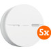 Netatmo Smart Smoke Detector (10 years) 5-pack Main Image