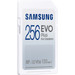 Samsung EVO Plus 256 Go SDXC côté gauche