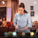 Philips Hue Filament White Ambiance Edison XL 3-pack + Bridge product in use