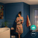 Philips Hue Xamento badkamerinbouwspot White and Color chroom product in gebruik