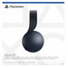 Casque Sans Fil 3D Pulse Sony PlayStation Midnight Black produit à l'usage