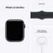 Apple Watch Series 7 45mm Middernacht Aluminium Middernacht Sportband 