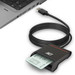 ACT USB 2.0 Smart Card ID reader detail