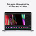 Apple MacBook Pro 14" (2021) M1 Pro (10 core CPU/16 core GPU) 16GB/512GB Space Gray AZERTY detail