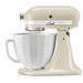 KitchenAid 5KSM2CB5PWS Mengkom Wit 4,7 L product in gebruik