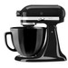 KitchenAid 5KSM2CB5PBS Mengkom Zwart 4,7 L product in gebruik