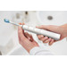 Philips Sonicare DiamondClean Smart HX9917/88 + Plaque Defence opzetborstels (2 stuks) product in gebruik