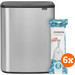 Brabantia Bo Touch Bin 2 x 30 Liter Rvs Fingerprint Proof + Vuilniszakken (120 stuks) Main Image