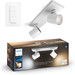 Philips Hue Runner 2 Spots Montés en Surface White Ambiance Blanc + Variateur Main Image