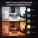 Philips Hue Being plafondlamp White Ambiance Zwart 