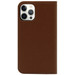 BlueBuilt Apple iPhone 12 Pro Max Book Case Leather Brown back