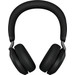 Jabra Evolve2 MS TEAMS 75 Casque de Bureau Sans Fil USB-A Noir 