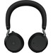 Jabra Evolve2 MS TEAMS 75 Casque de Bureau Sans Fil USB-A Noir 