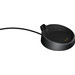 Jabra Evolve2 MS TEAMS 75 Casque de bureau Sans Fil USB-A Noir avec Support de Charge 