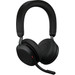 Jabra Evolve2 75 Casque de bureau Sans Fil USB-C Noir avec Support de Charge 