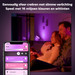 Philips Hue Iris White and Color Special Edition Goud product in gebruik