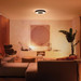 Philips Hue Infuse M plafondlamp White and Color Zwart + dimmer product in gebruik