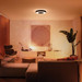 Philips Hue Infuse L plafondlamp White and Color zwart + dimmer product in gebruik