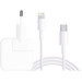 Apple USB-C Charger 30W + Apple Lightning Cable 1m Plastic White Main Image