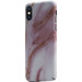 BlueBuilt Pink Marble Hard Case Apple iPhone Xs / X Back Cover 