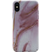 BlueBuilt Pink Marble Hard Case Apple iPhone Xs / X Back Cover Main Image