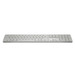 HP 970 Dual-Mode Wireless Keyboard Silver AZERTY front