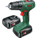 Bosch EasyDrill 18 V-40 + 2,0 Ah Batterie (2x) 